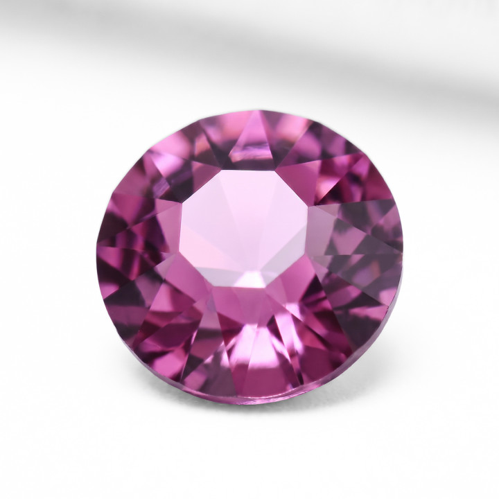 Plum – śliwkowe cyrkonie szklane | Crystal AB
