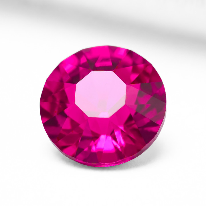 Hot Pink – fuksjowe cyrkonie szklane | Crystal AB