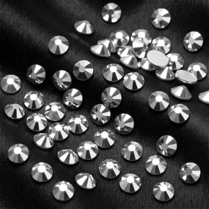 Silver – srebrne cyrkonie szklane | Crystal AB